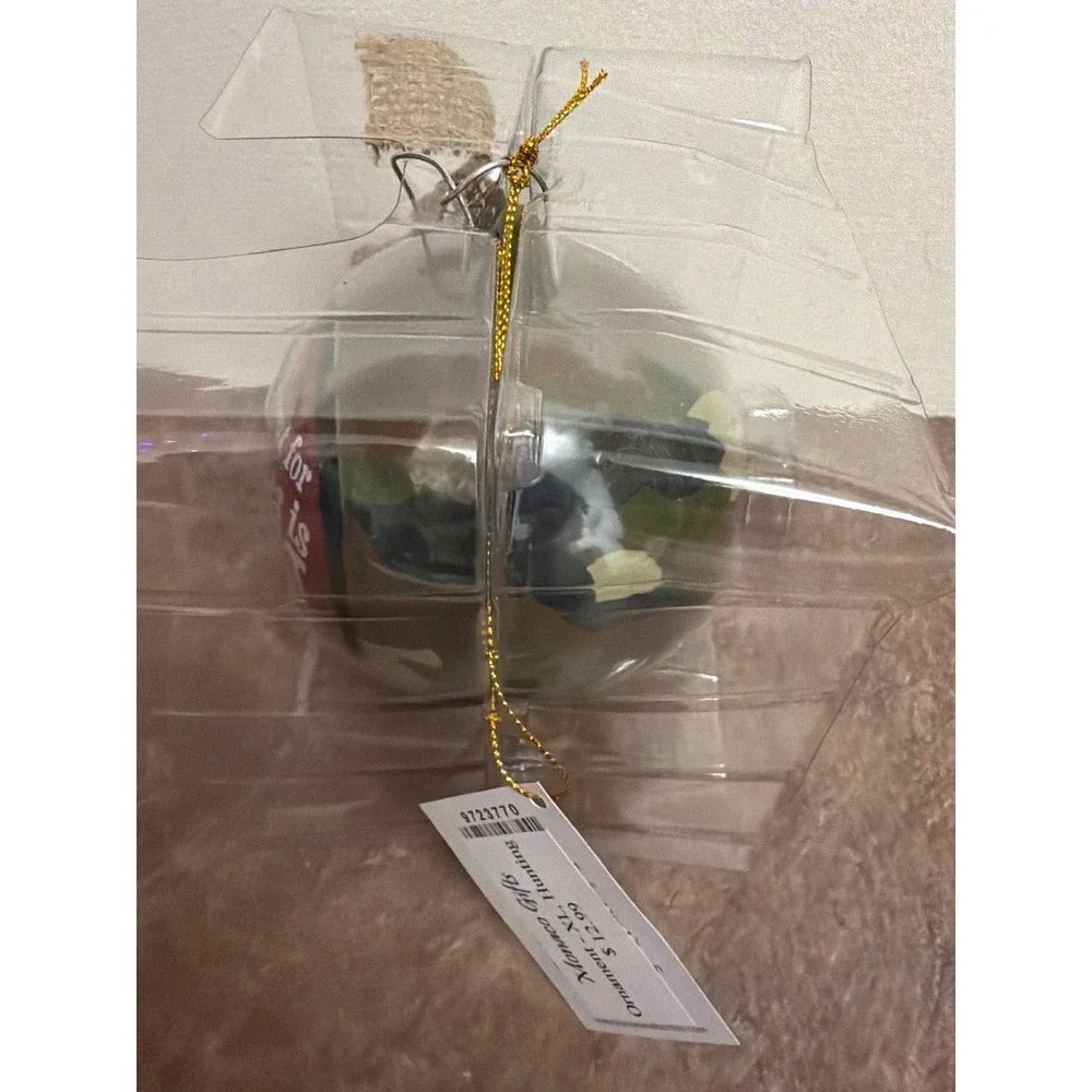 Burton + Burton Camo Christmas Ornament All I Want For Christmas Is You Hunting